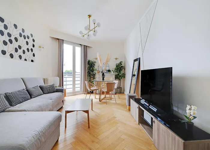 Modern & Refined 1bdr 4p - Roland Garros Apartman Párizs