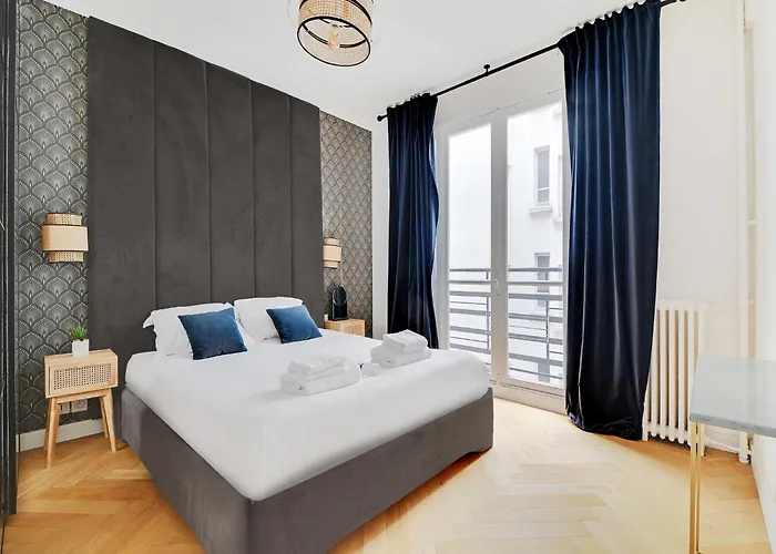 Modern & Refined 1bdr 4p - Roland Garros Apartman Párizs
