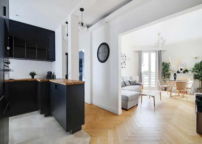 Modern & Refined 1bdr 4p - Roland Garros